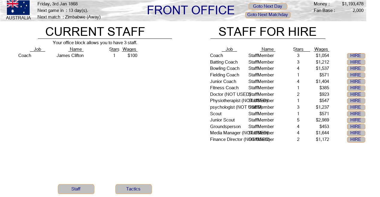 Staff